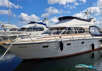 Nord West 355 Flybridge - C Motorboten 2001, met Volvo Penat Kad44P-Edc motor, Denemarken