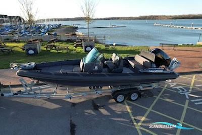 Nordkapp Airborne 8 Motorboten 2023, met Mercury V10 350 motor, United Kingdom
