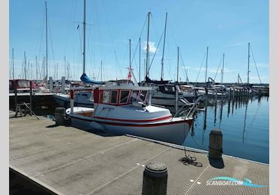 One Off Trawler Motorboten 1980, met Craftsman Marine CM3.27
 motor, Denemarken
