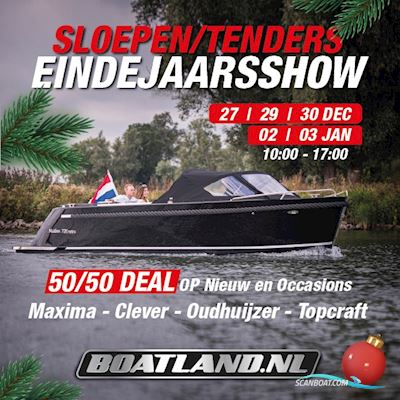 Oud Huijzer 650 Tender Motorboten 2026, met Suzuki motor, The Netherlands