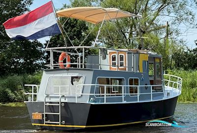 Parlevinker Tinyhouse (Inruil Bespreekbaar) Motorboten 1982, met Mercedes motor, The Netherlands