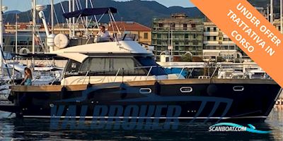 Patrone Moreno 42 Fly Motorboten 2012, met Yanmar motor, Italië
