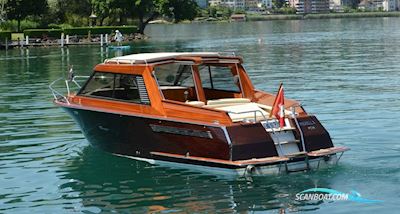 Pedrazzini Elba De Luxe Motorboten 1983, met Chrysler V8 motor, Switzerland