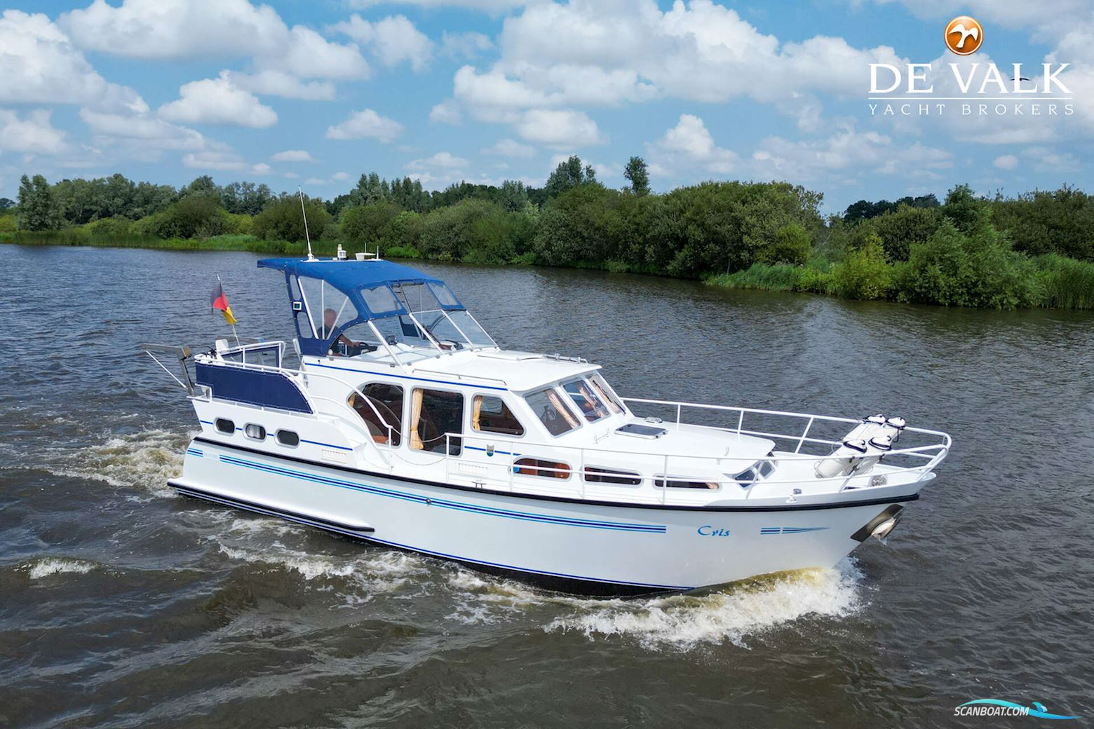 Pedro Skiron 35 Motorboten 1999, met Volvo Penta motor, The Netherlands