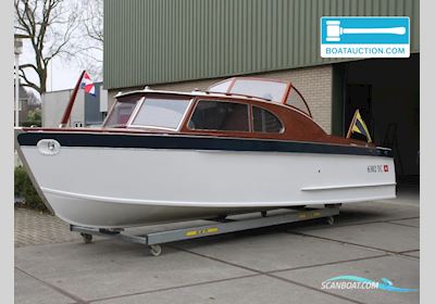 Portier Holiday Motorboten 1955, met Volvo Penta motor, The Netherlands