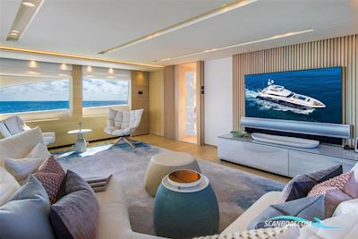 Princess 40M Motorboten 2019, met 2 x Mtu 12V 4000 M93L motor, Italië