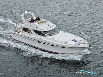 Princess 415 FB Motorboten 1988, met Volvo motor, The Netherlands