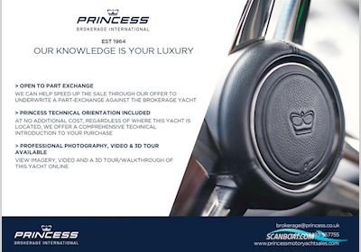 Princess 42 Flybridge Motorboten 2006, met 2 x Volvo Tamd 75P motor, Switzerland