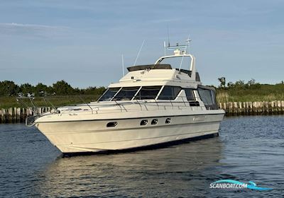 Princess 45 Flybridge Motorboten 1986, met Volvopenta motor, Denemarken