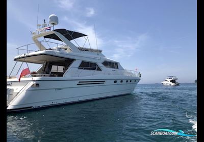 Princess 66 Fly Motorboten 1995, met Man 900 D2840Lxe motor, Italië