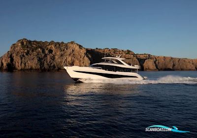 Princess Y80 Motorboten 2024, met MAN V12 motor, Sweden