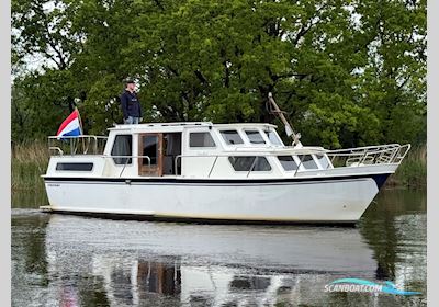 Proficiat 950 Gsak Motorboten 1980, met Peugeot motor, The Netherlands
