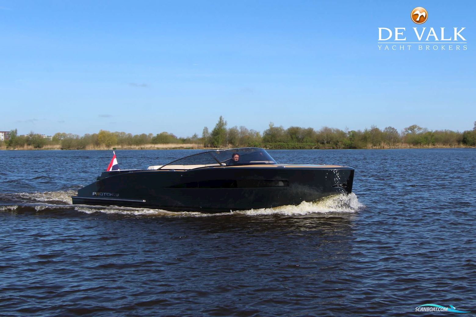 Proton 28S Motorboten 2022, met Mercruiser motor, The Netherlands