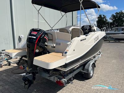 Quicksilver 555 Cabin Motorboten 2019, met Mercury motor, The Netherlands