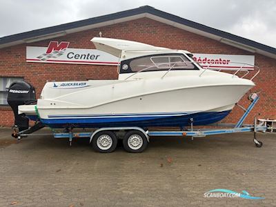 Quicksilver 640 Weekender m/Mercury F115 hk Efi 4-Takt og Wick Trailer Motorboten 2025, met Mercury motor, Denemarken