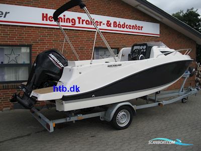 Quicksilver Activ 505 Cabin m/Mercury F80 hk og Scandic trailer Motorboten 2022, met Mercury motor, Denemarken
