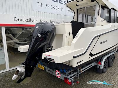 Quicksilver Captur 705 Pilothouse med 225 hk Mercury-EFI DS 3,4L V6 XL - alt i udstyr. Motorboten 2022, met Mercury motor, Denemarken