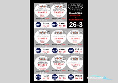 Roto Hydra 460 Family Motorboten 2026, met Honda BF 60 Lrtu motor, Duitsland