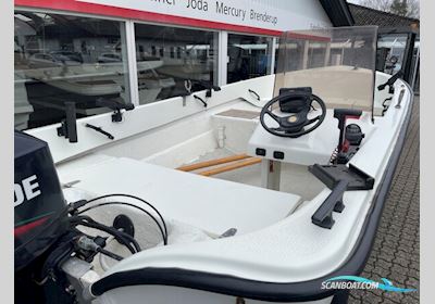 Ryds 480 S Med 25 hk Evinrude 3 Cylindret 2-Takt og Variant 500 kg Bådtrailer - Engros Salg Motorboten 1995, met Evinrude motor, Denemarken