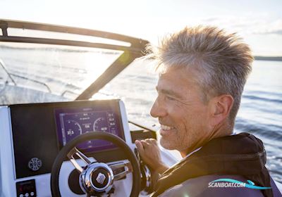 Ryds 735 VI Motorboten 2024, met Yamaha F200 motor, Denemarken