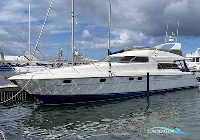 SOLD Fairline Squadron 59 For Sale Full Refit in 2023/24 Motorboten 1998, met Man motor, Denemarken