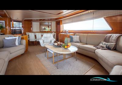 San Lorenzo SL 82 Fly Motorboten 2000, met CAT 3412 C Z V-Drive motor, Kroatië