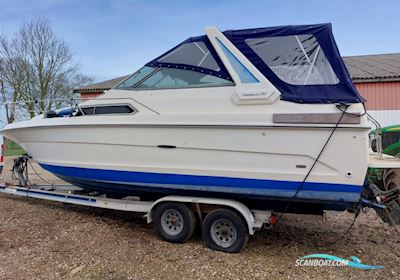 Sea Ray 268 Sundancer Motorboten 1986, met Mercruiser 5,0 V8 motor, Denemarken