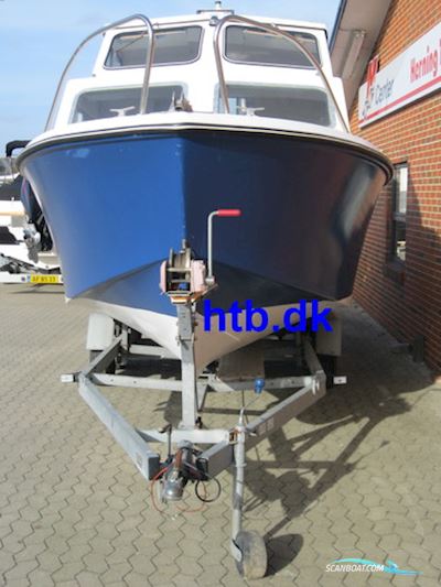 Shetland 640 Weekend/Kabinebåd m/Mercury F150 hk 4-Takt Verado og Buggi Trailer - NU Nedsat KR. 14.500,- ! Motorboten 2024, met Mercury motor, Denemarken