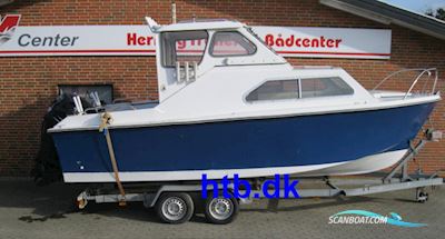 Shetland 640 Weekend/Kabinebåd m/Mercury F150 hk 4-Takt Verado og Buggi Trailer Motorboten 2023, met Mercury motor, Denemarken