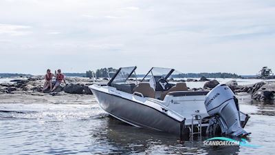 Silver Fox BR Motorboten 2023, met  Mercury motor, Sweden