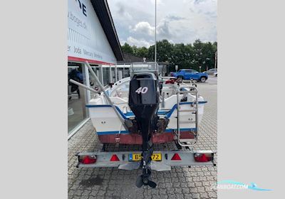 Silver Viking 16 fod styrepultsbåd med 40 hk Mercury-EFI 4 takt Motorboten 2025, met Mercury motor, Denemarken