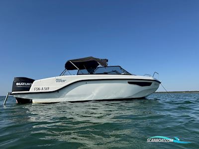 Silver Viper Dcz Motorboten 2021, met Suzuki DF 300 motor, Denemarken