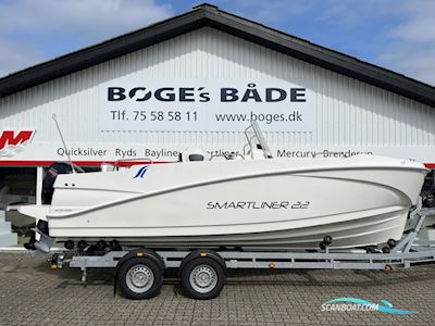 Smartliner CC Center Console 22 med Mercury F150 EXLPT-EFI ProXS  inkl. udstyr - velsejlende styrepultsbåd Motorboten 2025, Denemarken