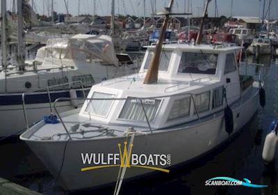 Staalbaad One Off Motorboten 1978, met Volvo Penta motor, Denemarken