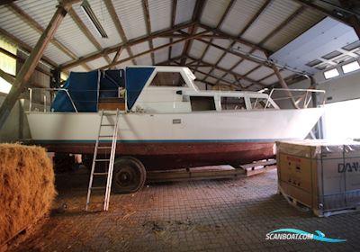 Staalbaad One Off Motorboten 1978, met Volvo Penta motor, Denemarken