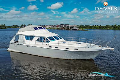Steel Motoryacht Eagle 55 Motorboten 1989, met Daf motor, The Netherlands