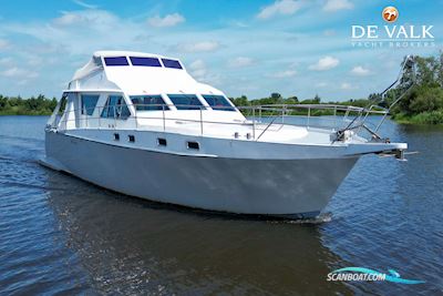 Steel Motoryacht Eagle 55 Motorboten 1989, met Daf motor, The Netherlands