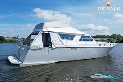 Steel Motoryacht Eagle 55 Motorboten 1989, met Daf motor, The Netherlands