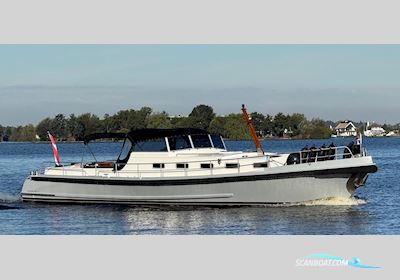 Stevenvlet 14.50 OK AK Motorboten 1985, met Fnm motor, The Netherlands