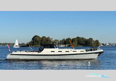 Stevenvlet 14.50 OK AK Motorboten 1985, met Fnm motor, The Netherlands