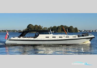 Stevenvlet 14.50 OK AK Motorboten 1985, met Fnm motor, The Netherlands