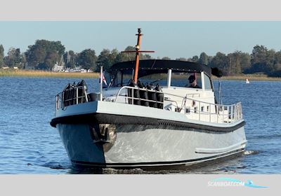 Stevenvlet 14.50 OK AK Motorboten 1985, met Fnm motor, The Netherlands