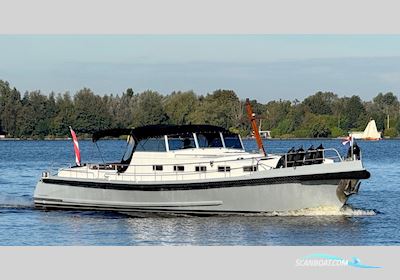 Stevenvlet 14.50 OK Cabrio Motorboten 1985, met Fnm motor, The Netherlands