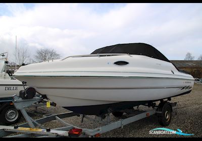 Sunbird 200 Cuddy Motorboten 1998, met Indenbords m. Z-drev motor, Denemarken