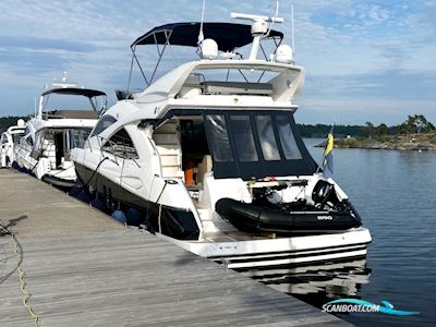 Sunseeker Manhattan 50 Volvo Penta D12-800 Evc Motorboten 2006, met Volvo Penta D12-800 Evc motor, Sweden