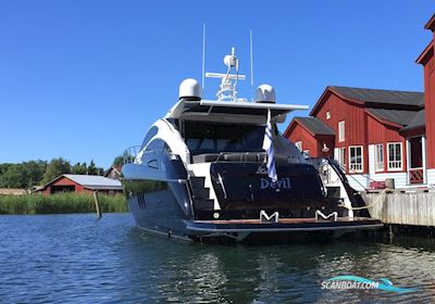 Sunseeker Predator 62 Motorboten 2008, met Man 15L V8 Crm motor, Finland