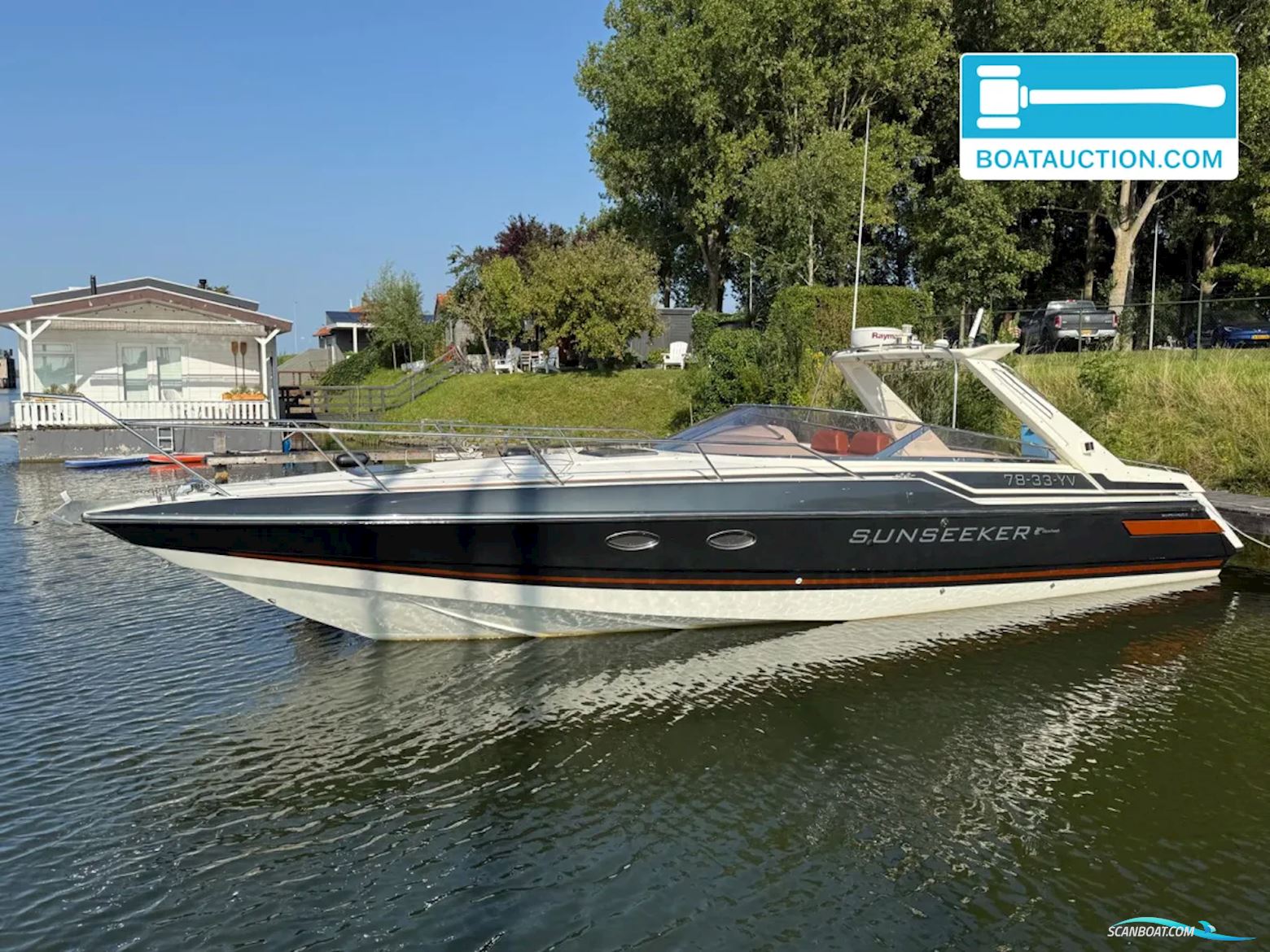 Sunseeker Tomahawk 37 Motorboten 1992, met Volvo Penta motor, The Netherlands
