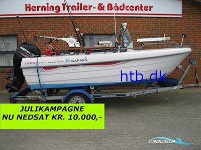 Terhi Vario F45 m/Mercury F60 hk Efi 4-Takt og Galaxy Trailer - NU Nedsat KR. 10.000,- ! Motorboten 2004, met Mercury motor, Denemarken