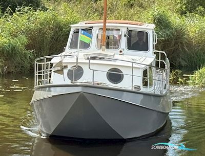 Tukkervlet Salon Motorboten 1975, met Mercedes motor, The Netherlands