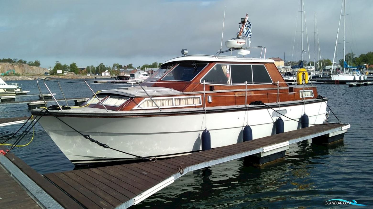 Utö 31 Motorboten 1987, met Yanmar 4Lha motor, Finland